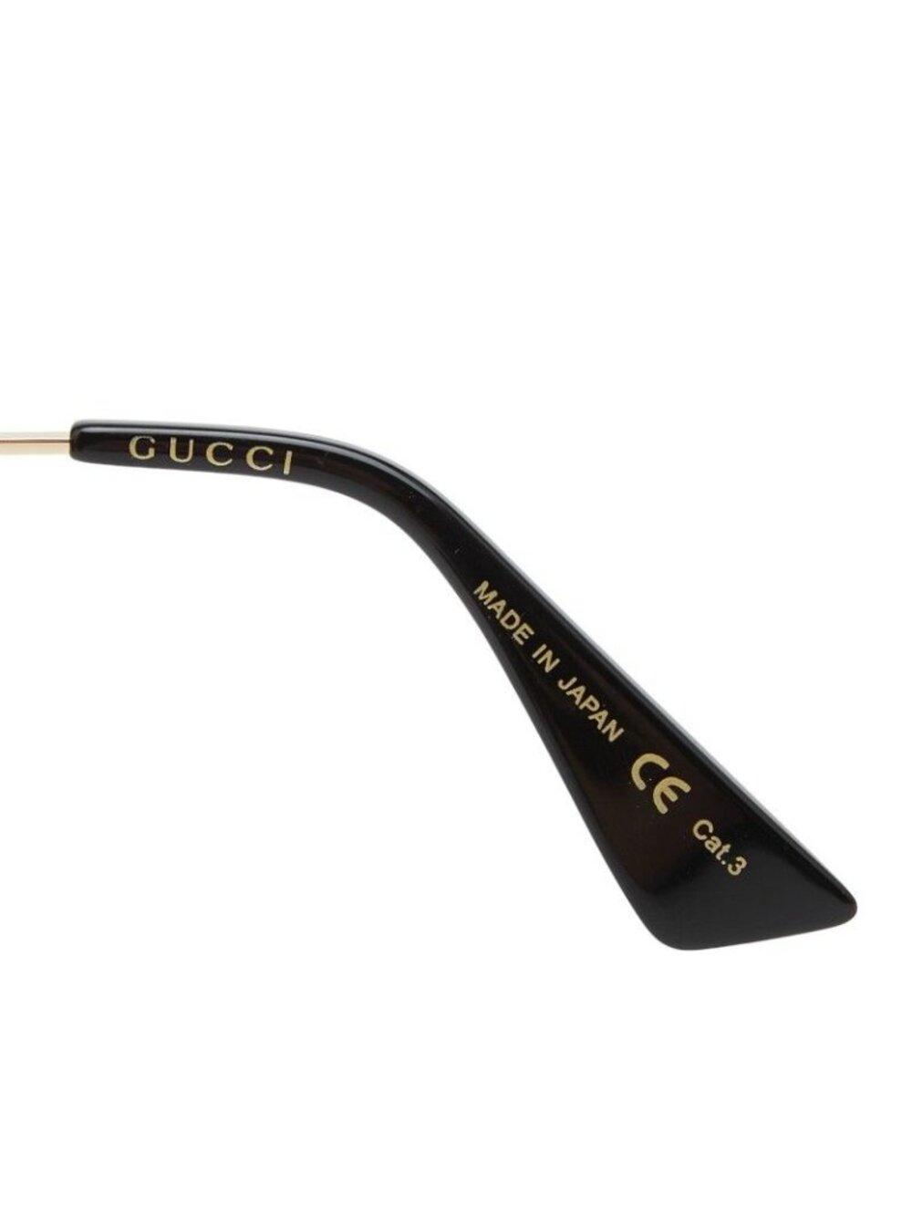 Gucci Two Bridge Round Sunglasses Red Gold Metal Acetate 1- Eyewear - Picture 5 of 8